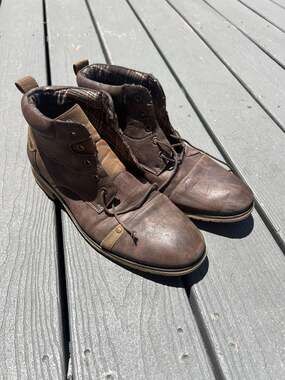 Ferro Aldo Colin MFA-806033 Men's Mid-Top Lace-Up Boots
